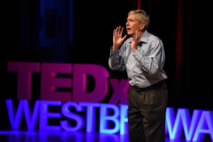 Jim speaking at the 2016 West Broward High TEDx event